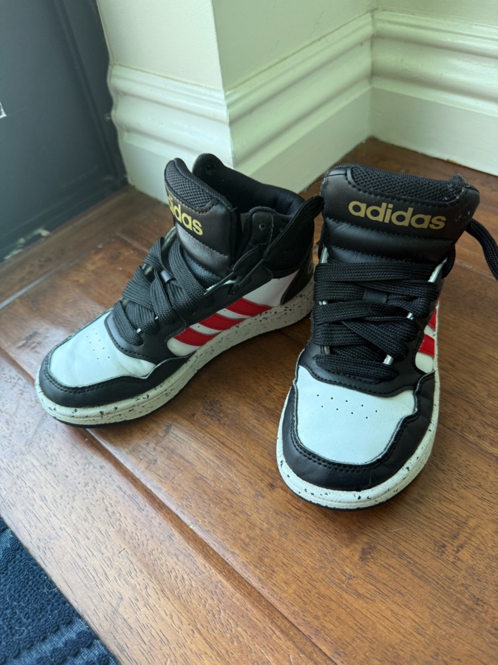 adidas Kids Hoops 3.0 mid youth basketball High-Top Sneakers 12K